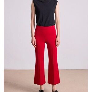 Apiece Apart Red Cropped Pants